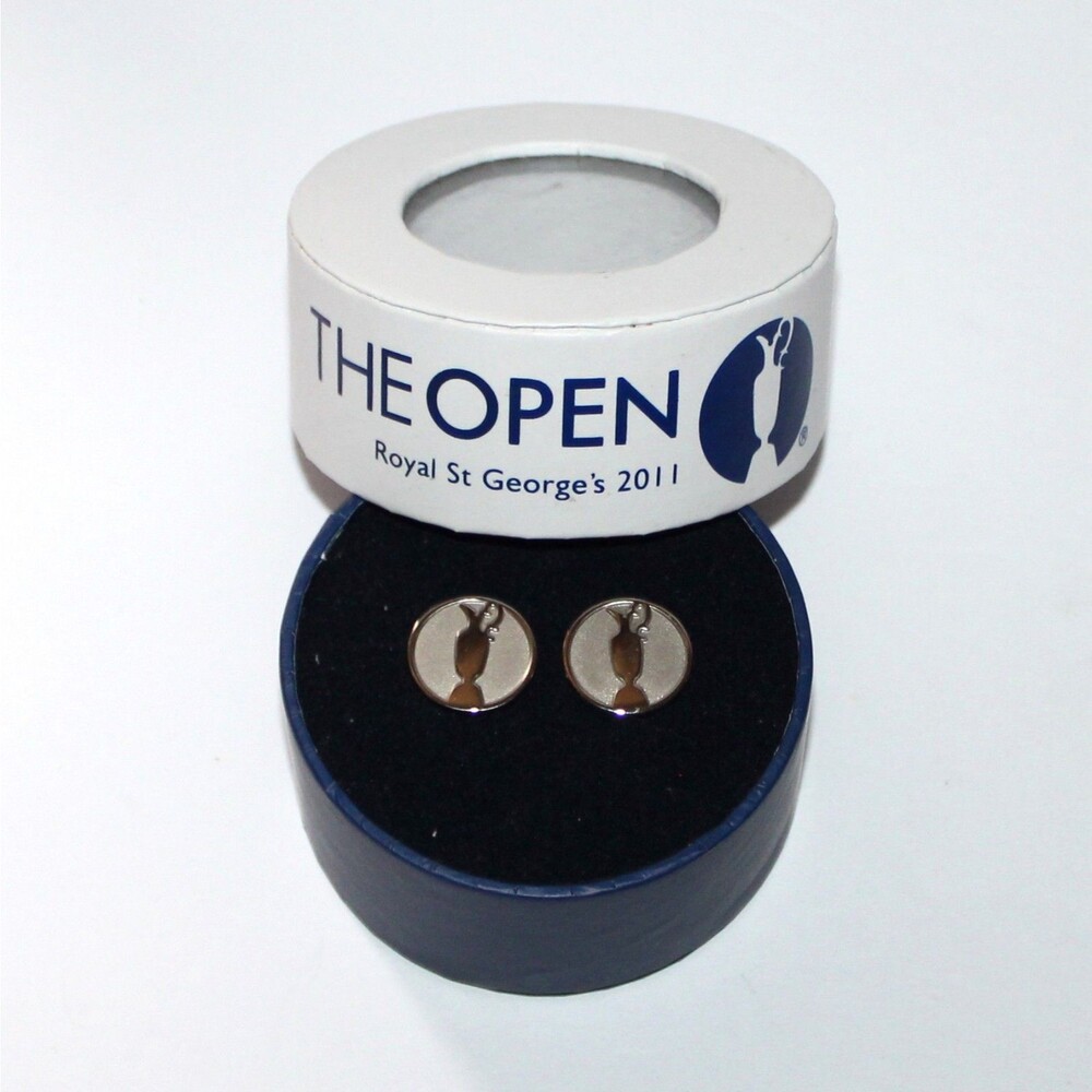The Open Royal St. George Golf Club 2011 Cufflinks Golf British Open
